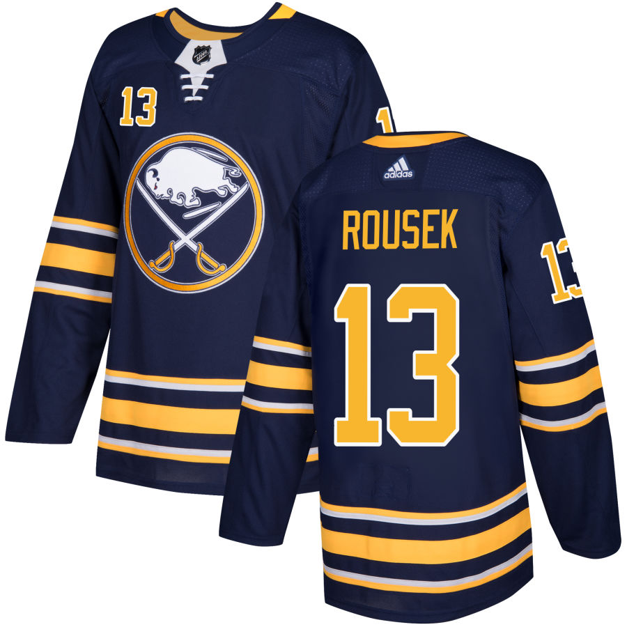 Lukas Rousek Buffalo Sabres adidas Authentic Jersey - Navy