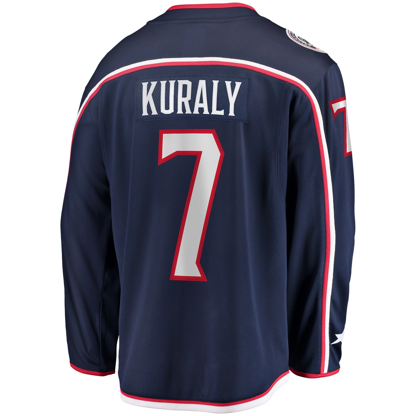 Sean Kuraly Columbus Blue Jackets Fanatics Branded Home Breakaway Player Jersey - Navy