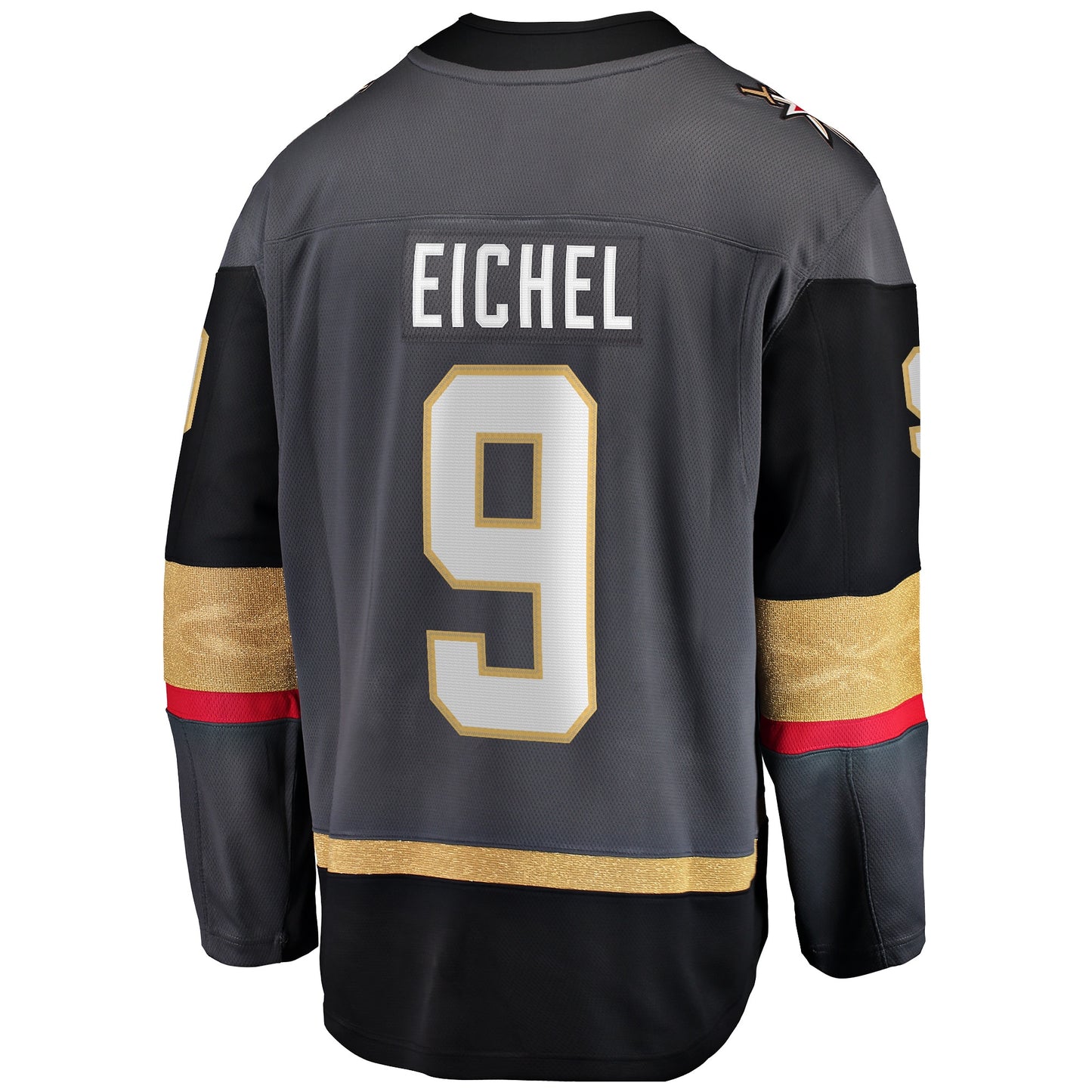 Jack Eichel Vegas Golden Knights Fanatics Branded Alternate Breakaway Player Jersey - Gray