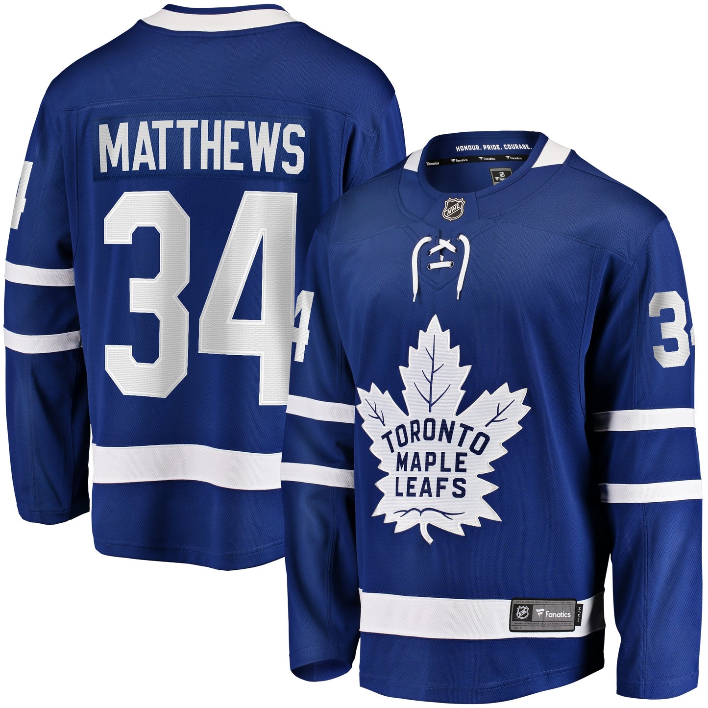 Auston Matthews Toronto Maple Leafs Fanatics Branded Home Breakaway Jersey - Blue
