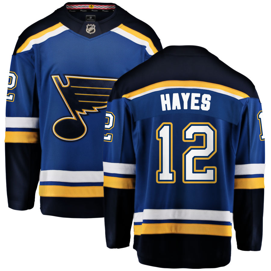 Kevin Hayes St. Louis Blues Fanatics Branded Home Breakaway Jersey - Blue