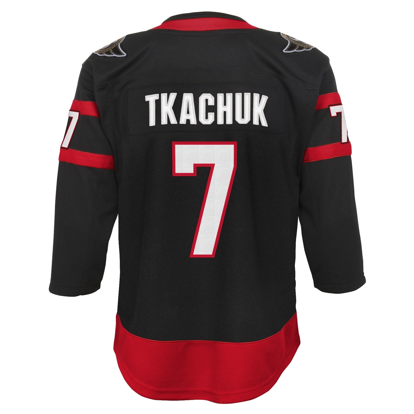 Brady Tkachuk Ottawa Senators Youth 2020/21 Home Premier Player Jersey - Black