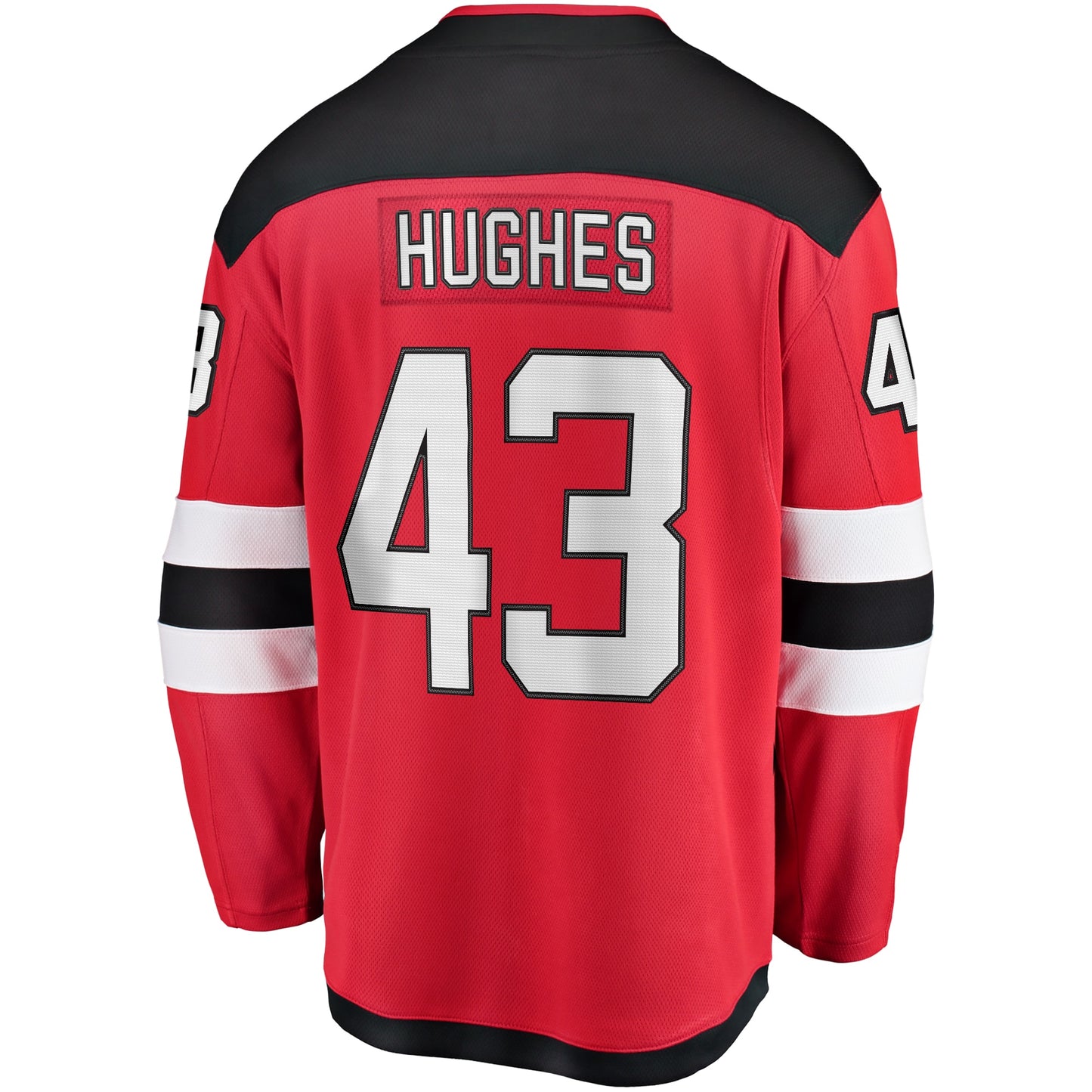 Luke Hughes New Jersey Devils Fanatics Branded Home Breakaway Player Jersey - Red