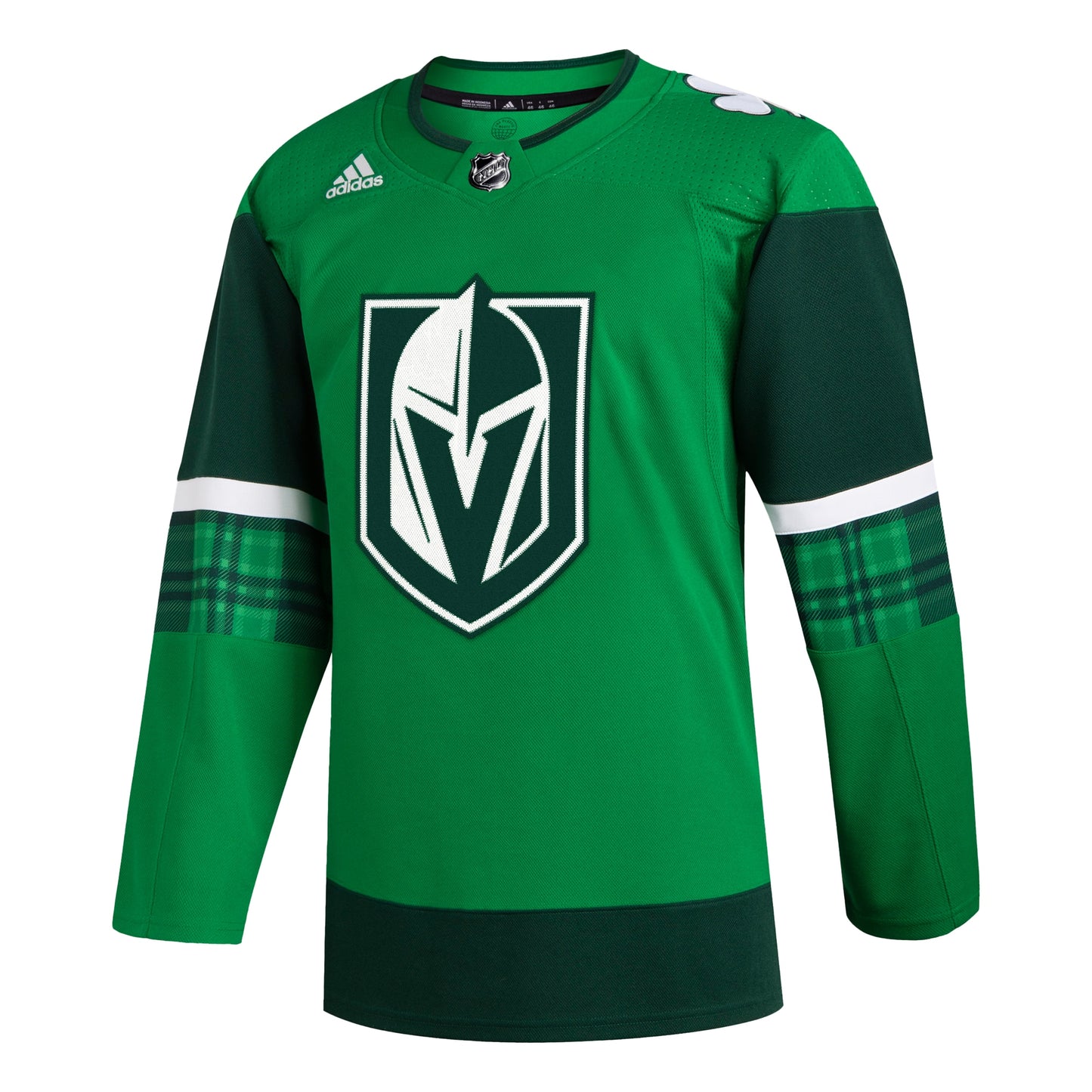 Vegas Golden Knights adidas 2023 St. Patrick's Day Primegreen Authentic Jersey - Kelly Green