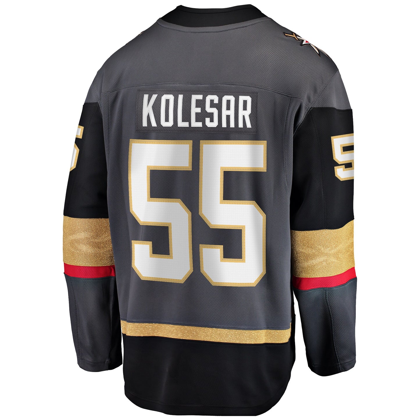 Keegan Kolesar Vegas Golden Knights Fanatics Branded Alternate Breakaway Player Jersey - Gray