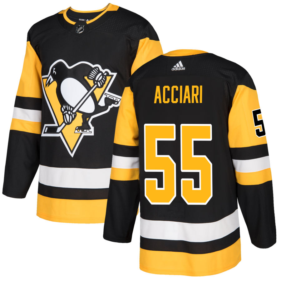 Noel Acciari Pittsburgh Penguins adidas Authentic Jersey - Black