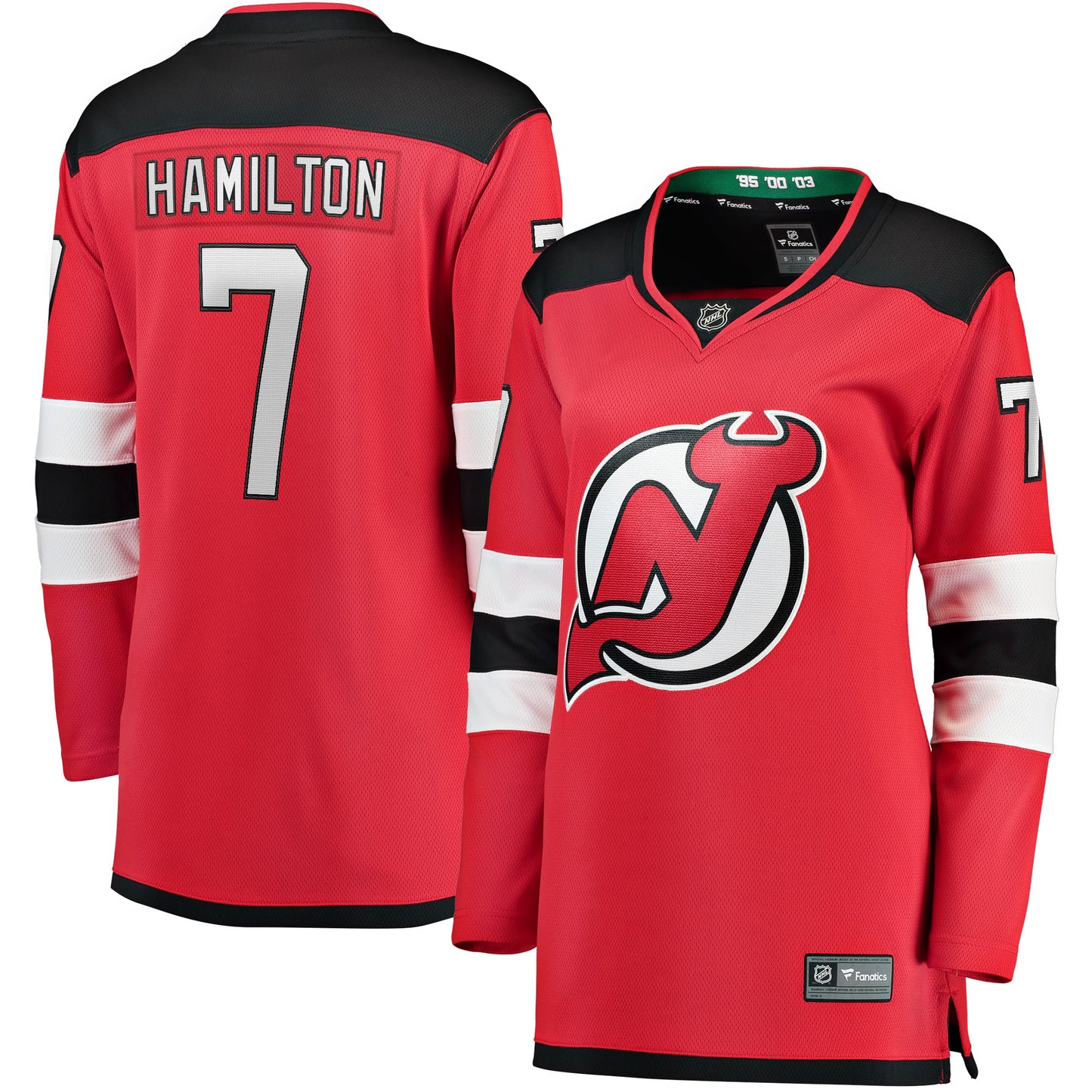 Dougie Hamilton New Jersey Devils Fanatics Branded Women's Breakaway Player Jersey - Red