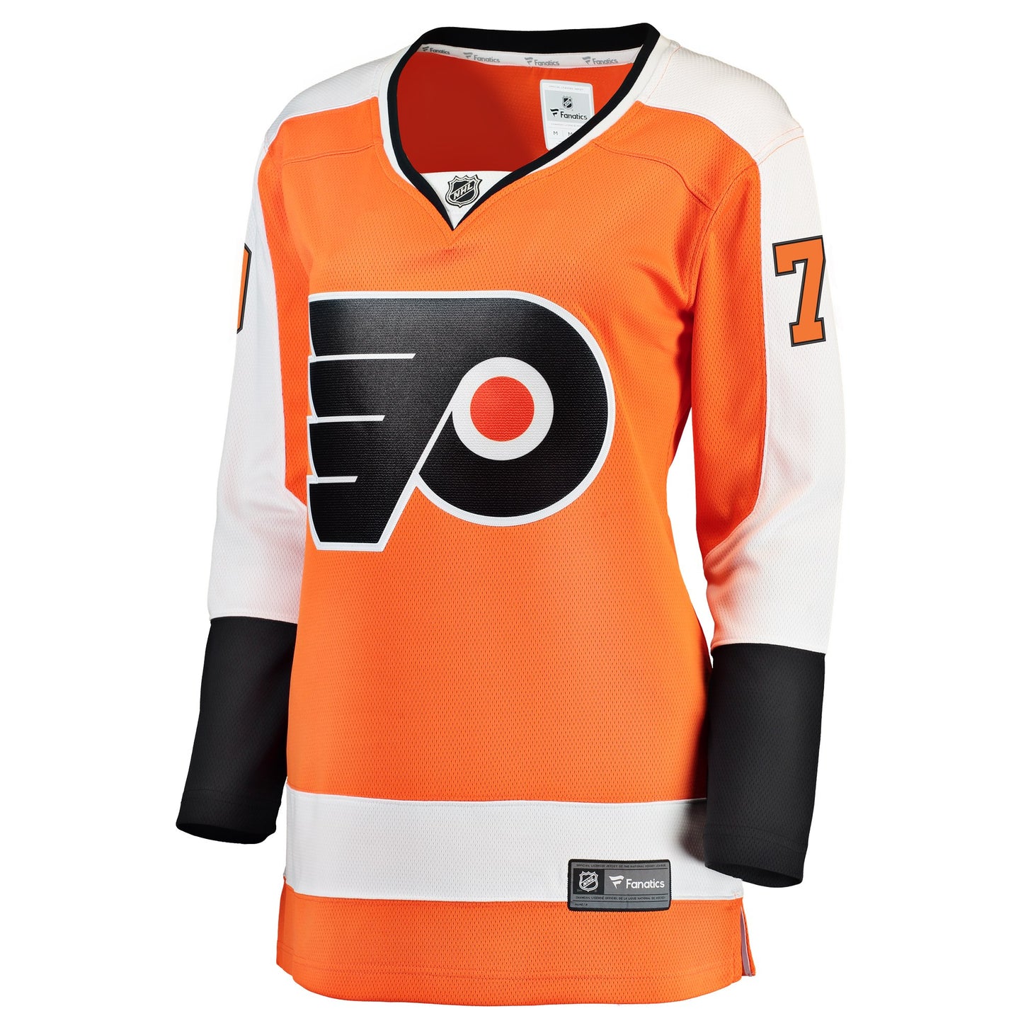 Carter Hart Philadelphia Flyers Fanatics Branded Women's Home Premier Breakaway Player Jersey - Orange