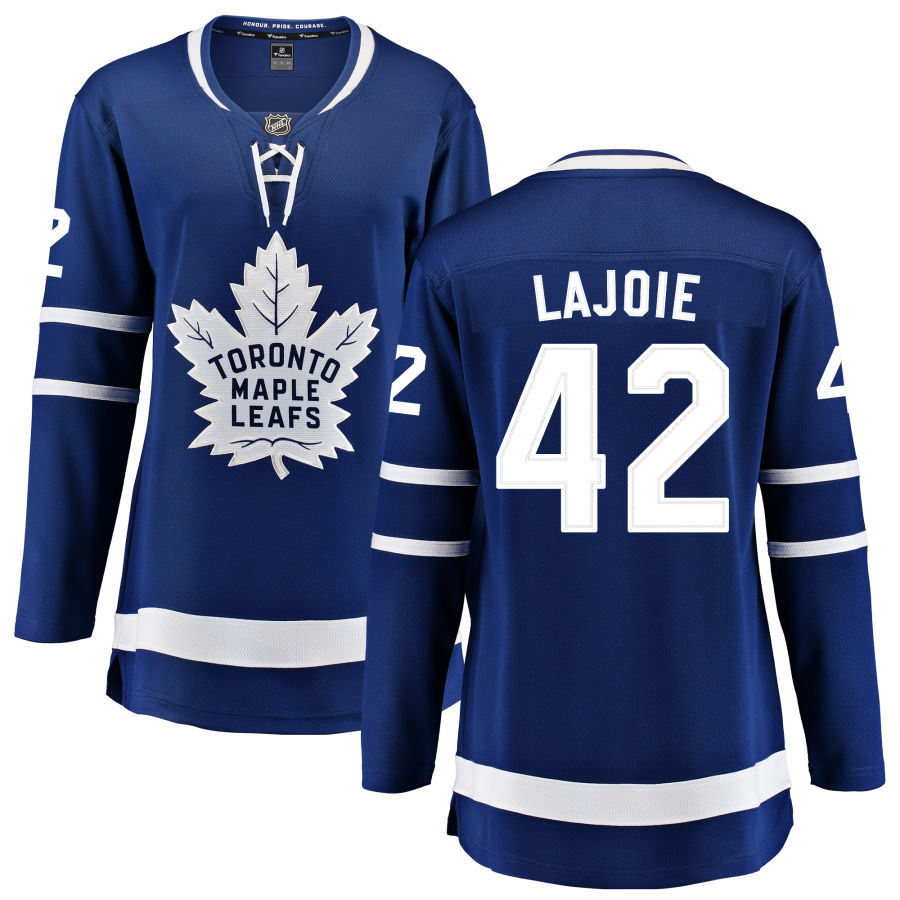 Maxime Lajoie Toronto Maple Leafs Fanatics Branded Women's Home Breakaway Jersey - Blue