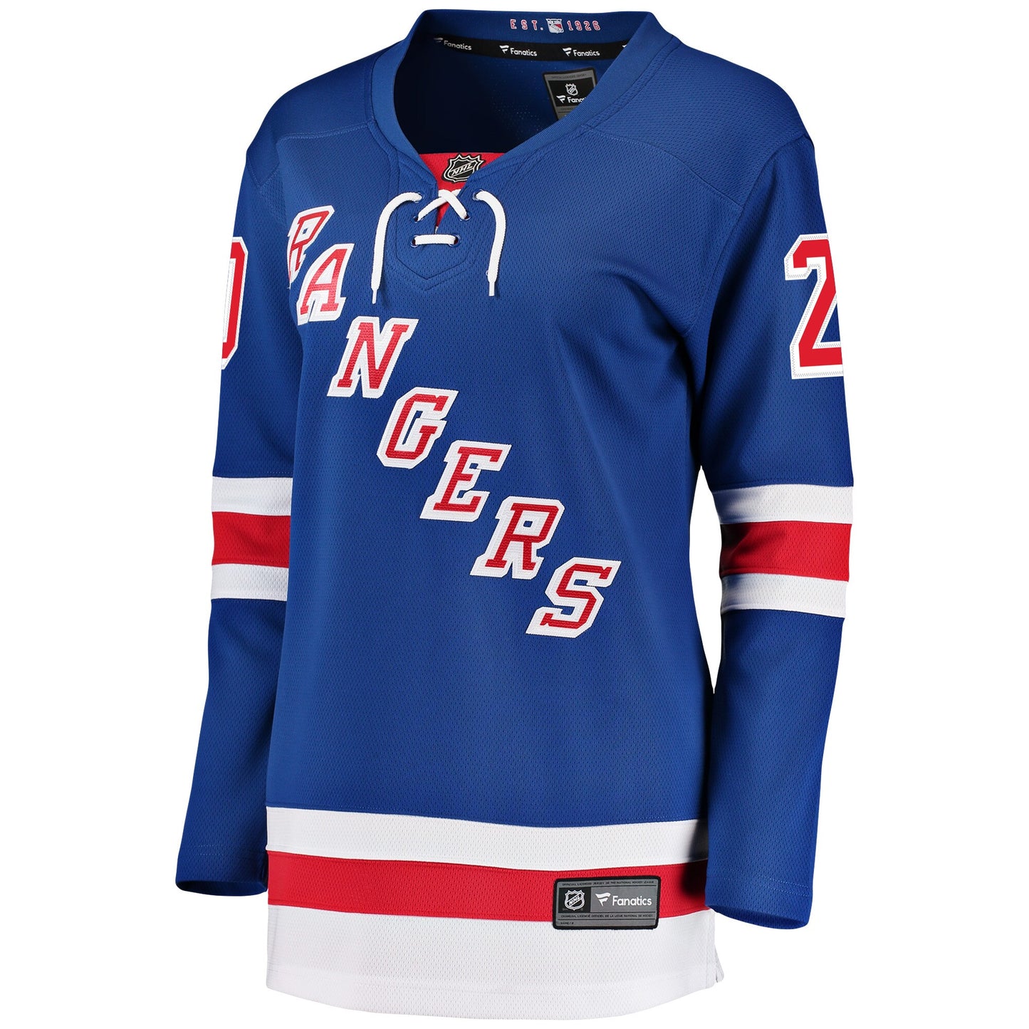 Chris Kreider New York Rangers Fanatics Branded Women's Breakaway Player Jersey - Blue